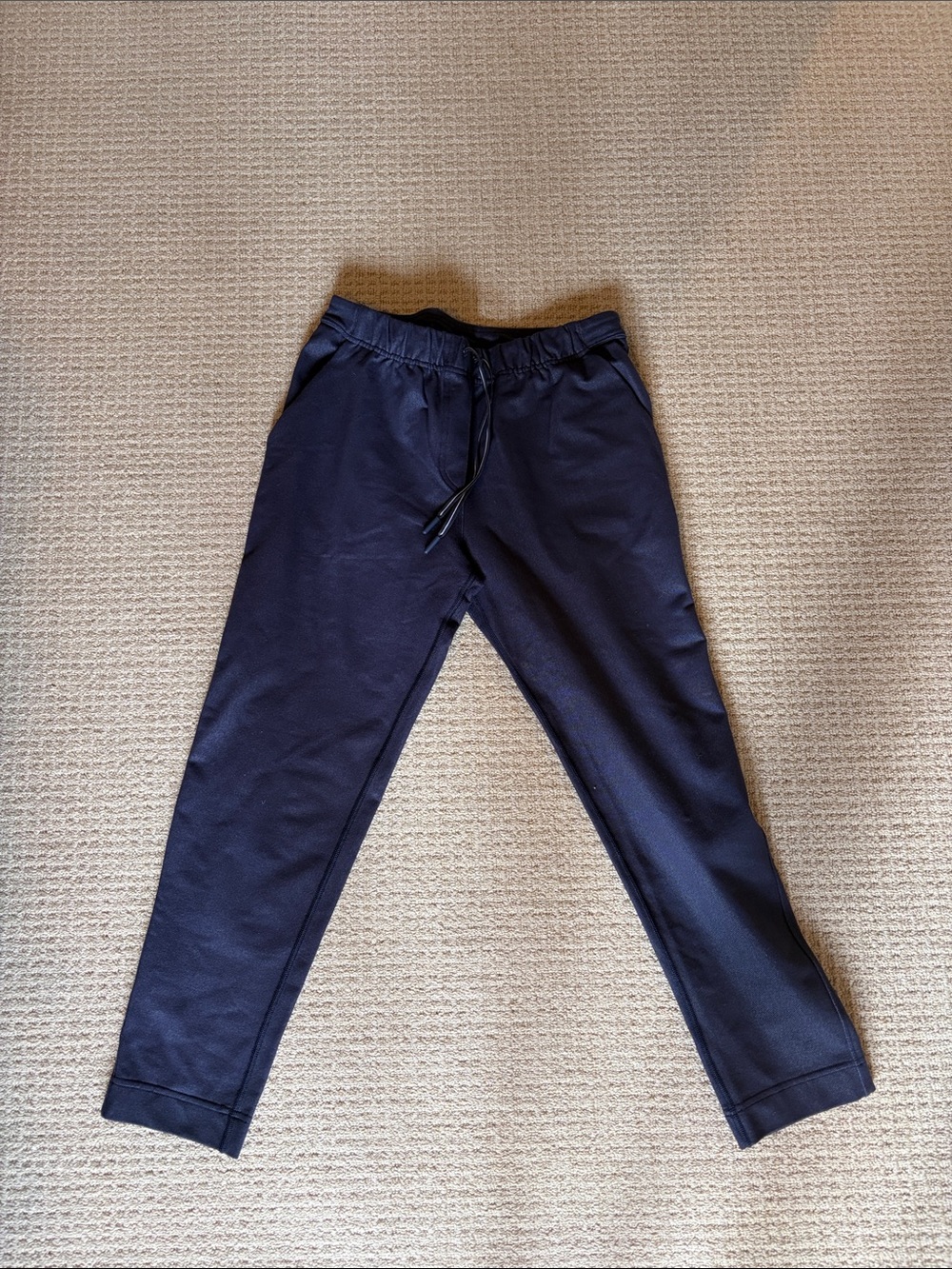 Lululemon Womens Navy Jogger Pants with Drawstring